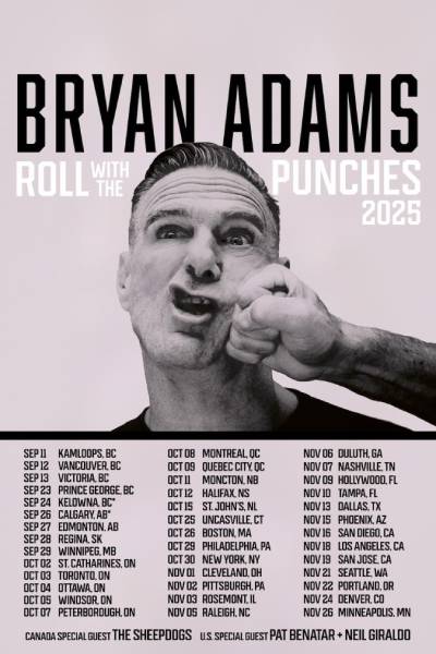 Roll With The Punches Tour 21 Apr 2026