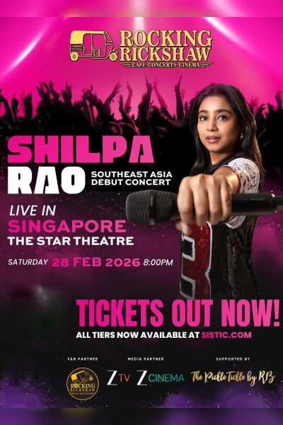 SHILPA RAO - SOUTHEAST ASIA DEBUT CONCERT 2026 SHILPA RAO - SOUTHEAST ASIA DEBUT CONCERT 2026