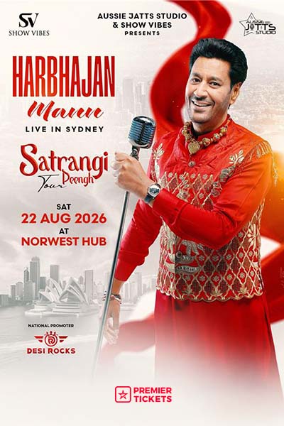 Satrangi Peengh by Harbhajan Mann in Sydney