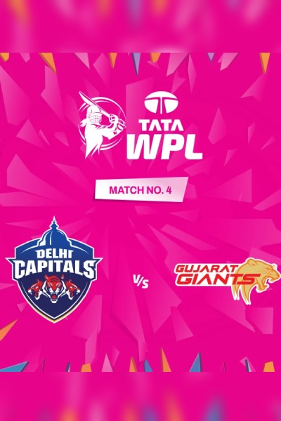 TATA WPL 2026 Match 04 DC vs GG 11th Jan