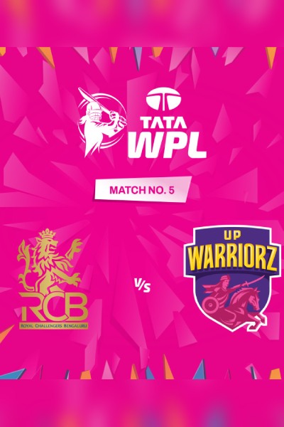 TATA WPL 2026 - Match 05 - Royal Challengers Bengaluru vs UP Warriorz 12th Jan