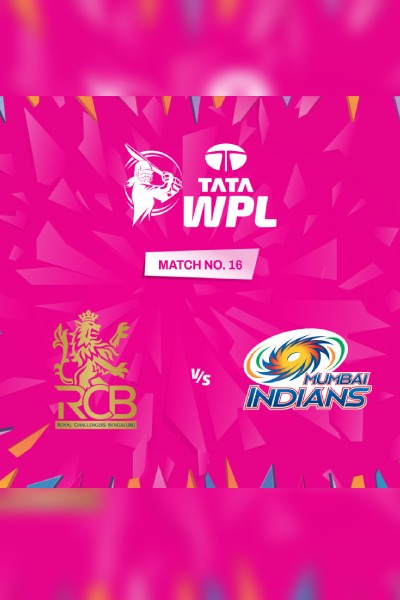 TATA WPL 2026 - Match 16 - Royal Challengers Bengaluru vs Mumbai Indians 26th Jan
