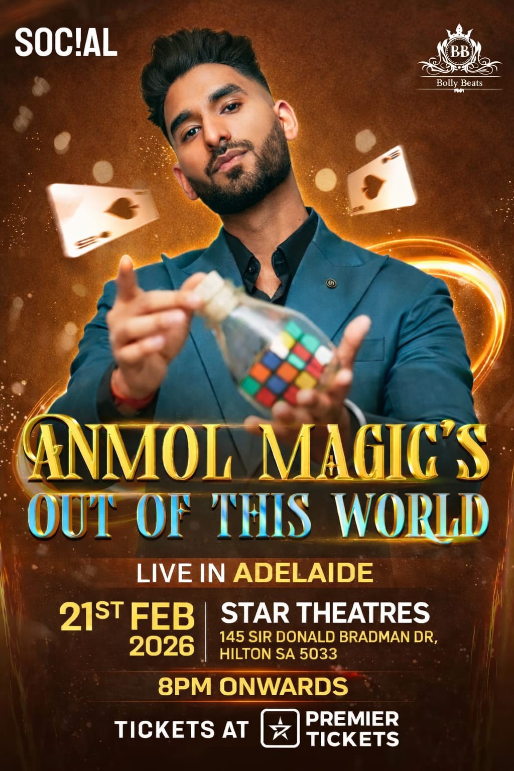 ANMOL MAGIC'S Out Of This World - Live In Adelaide