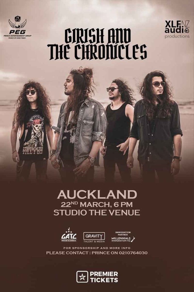 Girish And The Chronicles 2026 - Auckland