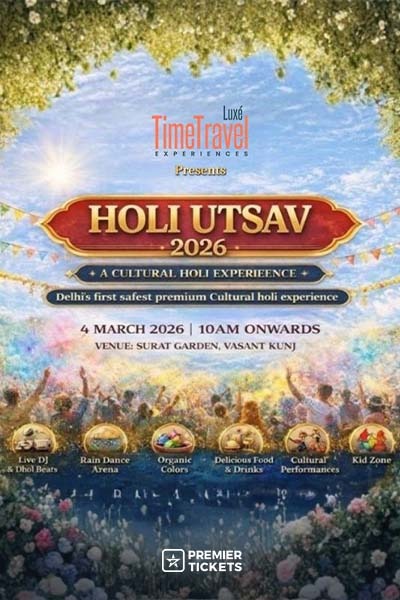 Holi Utsav 2026 - A Cultural Holi Experience in Delhi