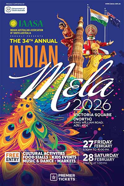 IAASA 34th Annual Indian Mela 2026 (Free Entry)