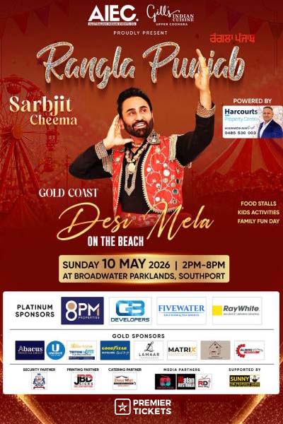 Rangla Punjab - Sarjit Cheema Australia / New Zealand Tour 2026