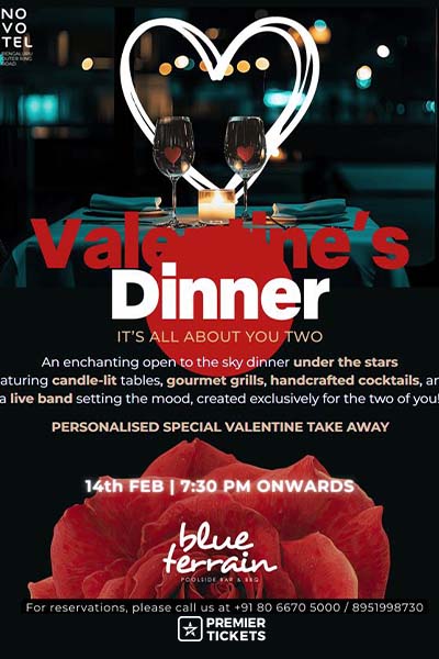 Valentine’s Dinner at Blue Terrain