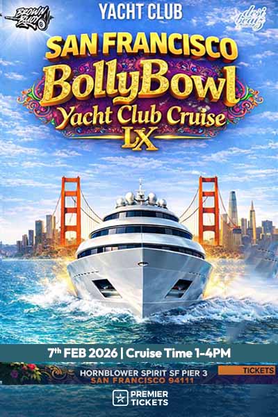 BOLLY BOWL – A BOLLYWOOD YACHT PARTY – Super Bowl Weekend 