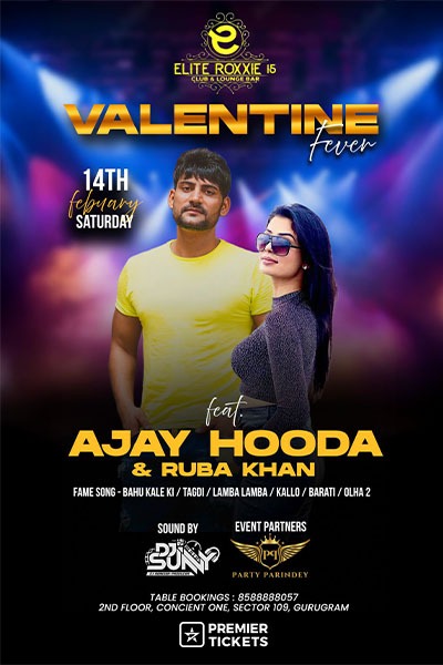 Ajay Hooda & Ruba Khan - Live at Valentine Fever 2026