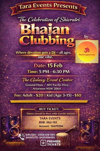 Bhajan Clubbing 2026 The Celebration of Shivratri