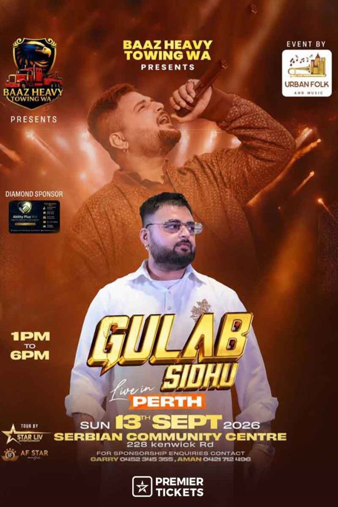 Gulab Sidhu in Perth 2026