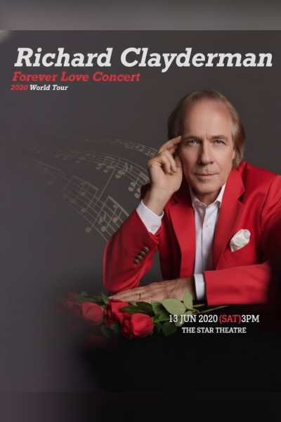 Richard Clayderman Forever Love Concert 2026 World Tour