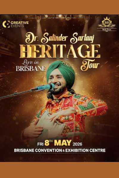 Satinder Sartaaj's Heritage Tour - Brisbane 2026