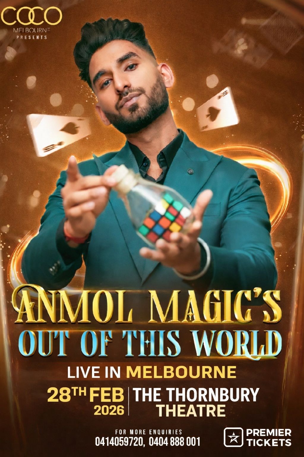 ANMOL MAGIC'S Out Of This World - Live In Melbourne