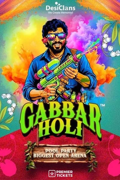 GABBAR HOLI - Bangalore's Best Holi Festival