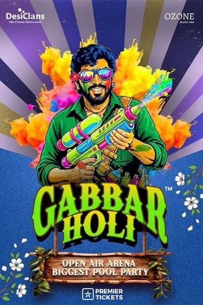 GABBAR HOLI – Biggest Holi at Electronic City