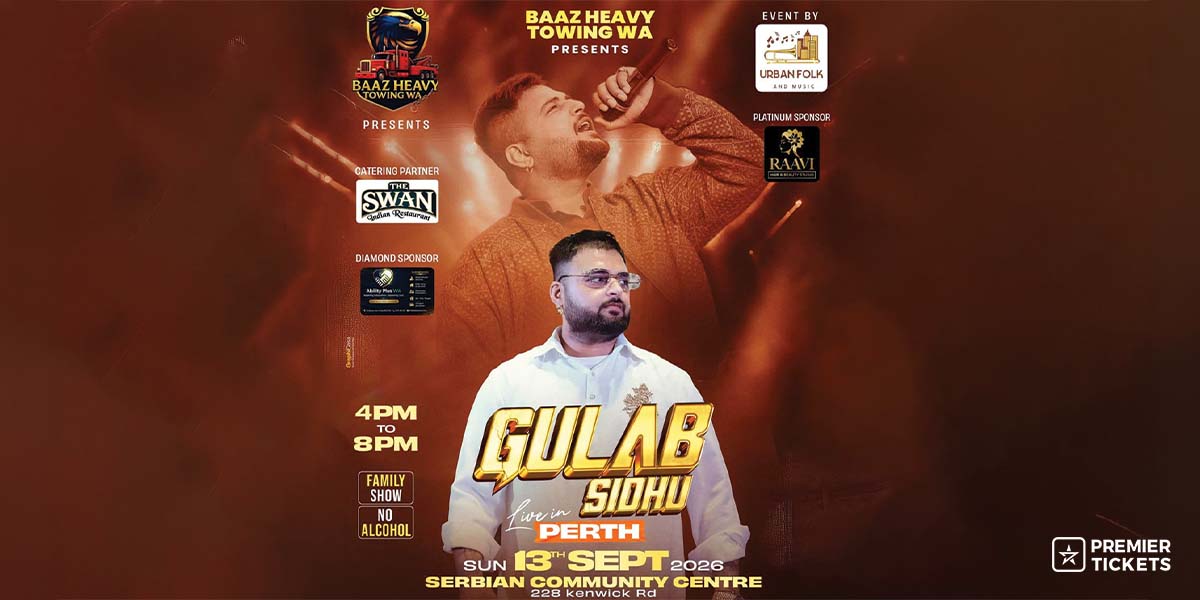Gulab Sidhu in Perth 2026