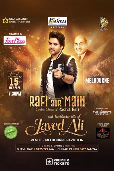 Rafi aur Main Timeless Classics by Javed Ali Live in Melbourne 2026