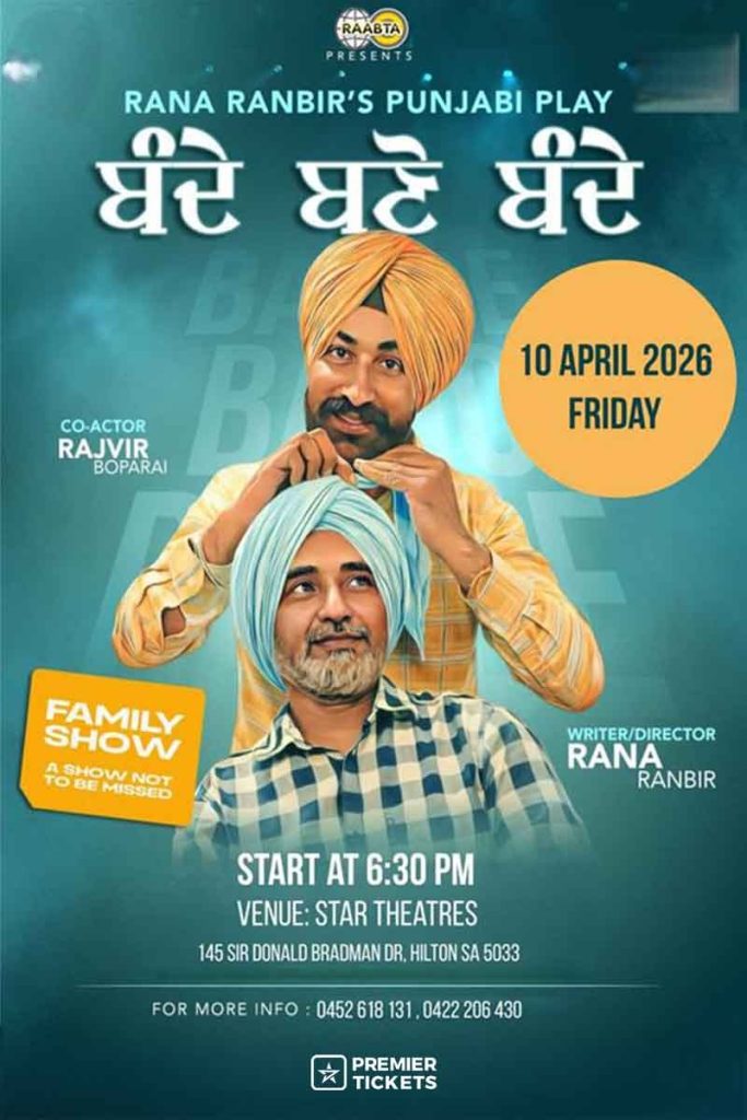 Bande Bano Bande - Adelaide 2026 Bande Bano Bande - Adelaide 2026