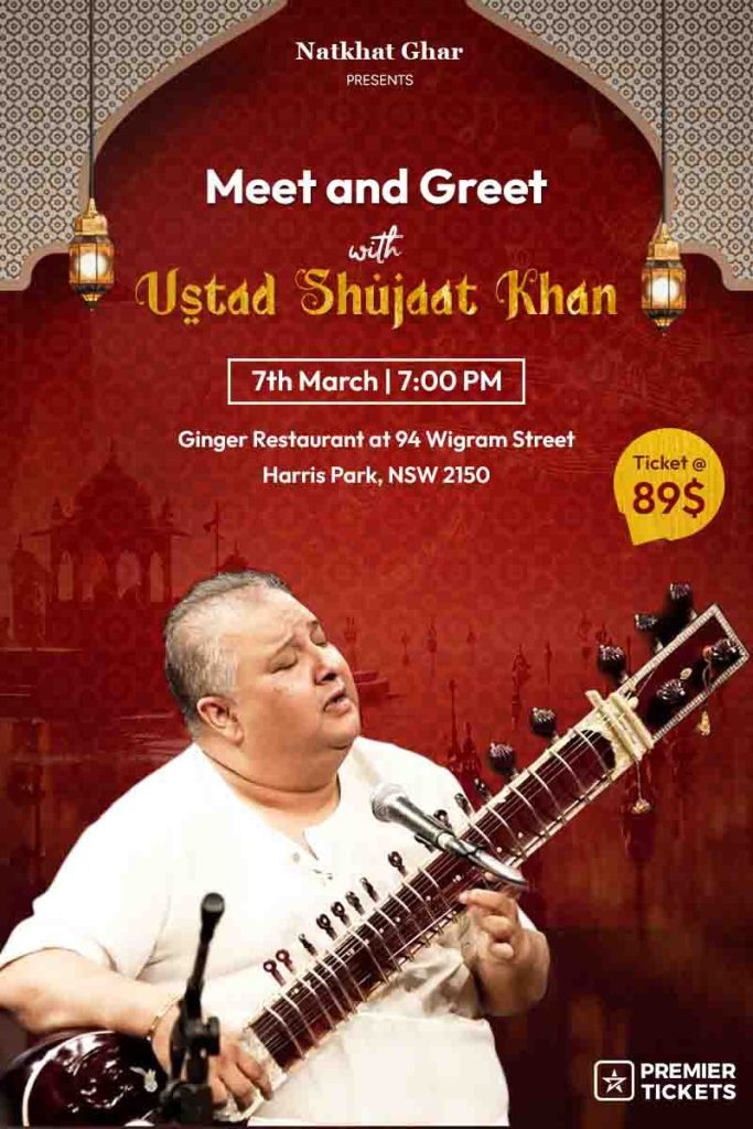 Meet & Greet with Ustad Shujaat Khan in Sydney