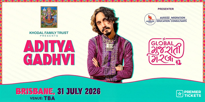 Garba 2026 with Aditya Gadhavi in Brisbane