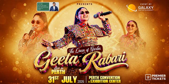 Garba 2026 with Geeta Rabari in Perth