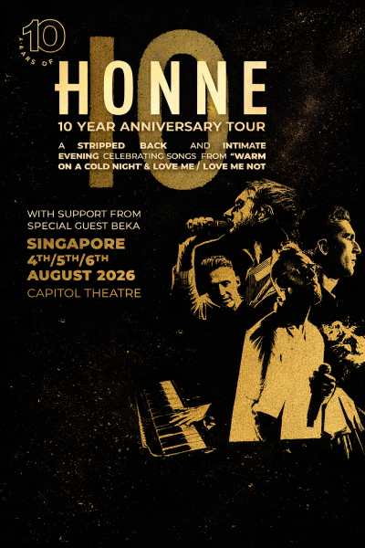 HONNE - 10 YEAR ANNIVERSARY TOUR