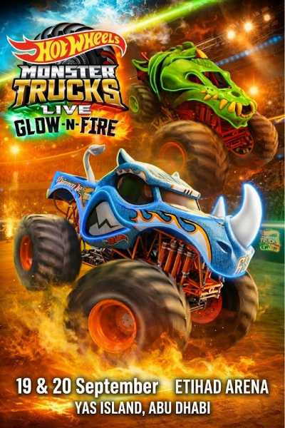 Hot Wheels Monster Trucks Live™: Glow‑N‑Fire