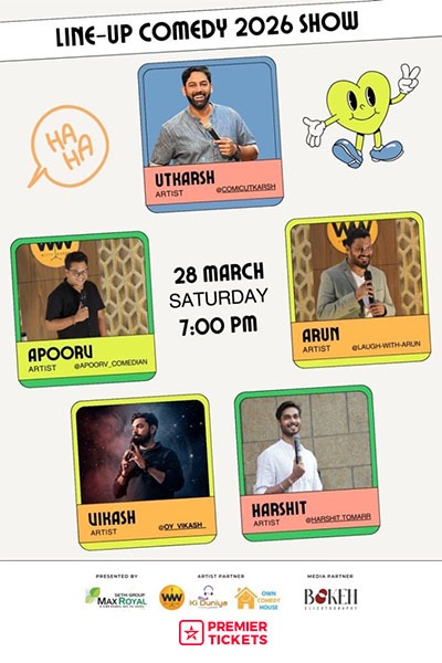 Line-Up Comedy Night 2026