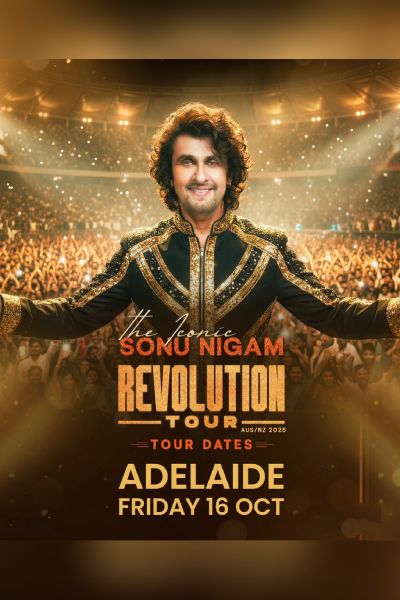 Sonu Nigam -The Revolution Tour Adelaide 2026