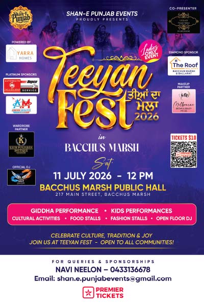 Teeyan Fest In Bacchus Marsh 2026