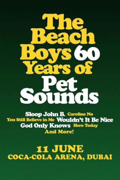 The Beach Boys live in Dubai 2026