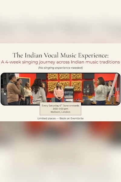 The Indian Vocal Music Experience 2026