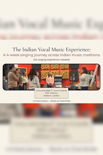 The Indian Vocal Music Experience 2026