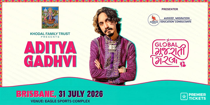 Garba 2026 with Aditya Gadhavi in Brisbane