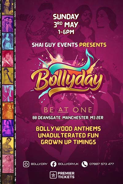 BOLLYDAY EXPRESS - MANCHESTER