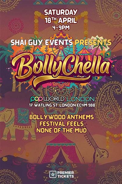 BOLLYCHELLA: The UK's First Bollywood Daytimer with festival feels!