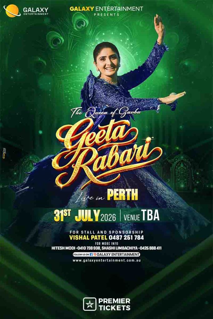 Garba 2026 with Geeta Rabari in Perth