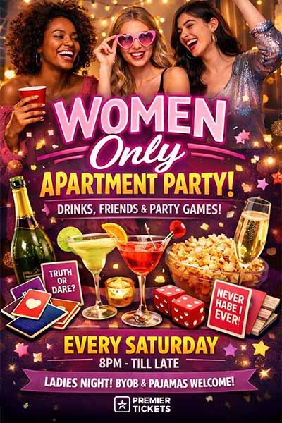 Women Only Apartment Party | Drinks, Friends & Party Games