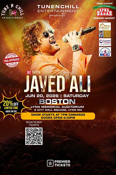 Soulful Javed Ali Live in Concert Boston Soulful Javed Ali Live in Concert Boston