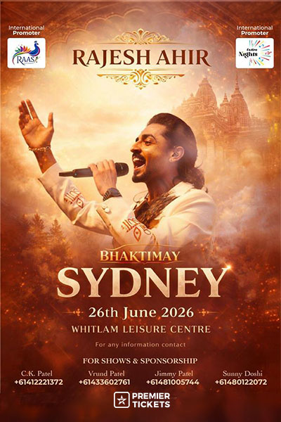 Rajesh Ahir Live in Sydney 2026