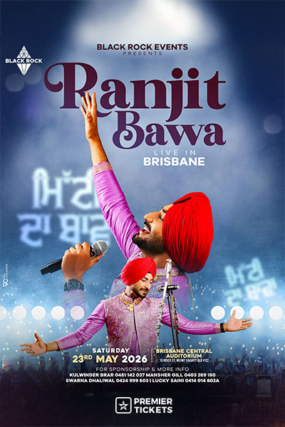 Ranjit Bawa Live in Brisbane 2026