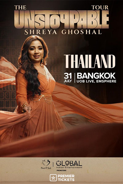 The Unstoppable Tour - Shreya Ghoshal Live in Bangkok 2026