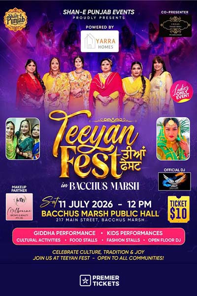 Teeyan Fest In Bacchus Marsh 2026