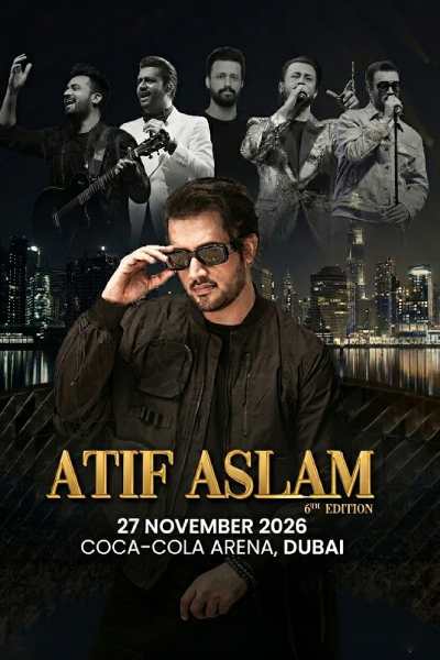 Atif Aslam 2026 in Dubai