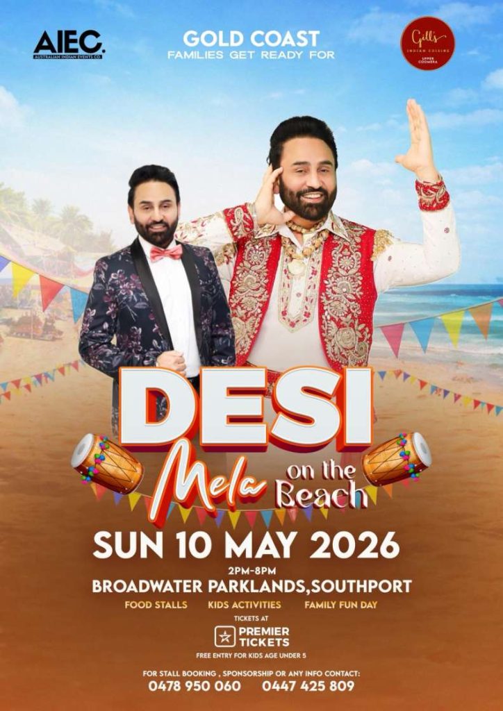 Desi Mela on the Beach with Sarbjit Cheema