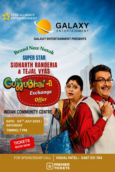 Gujjubhai Ni Exchange Offer by Siddharth Randeria in Perth