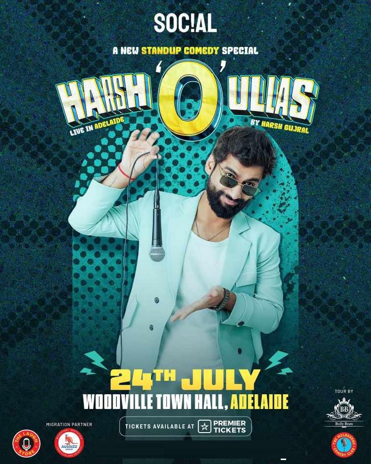 Harsh Gujral Live in Adelaide - 2026