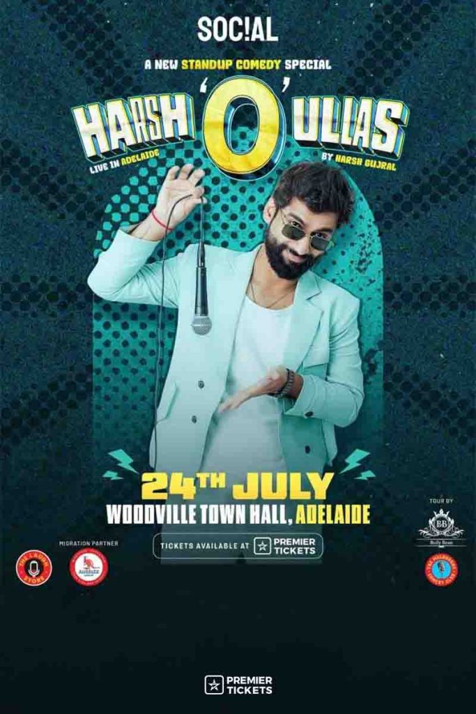 Harsh Gujral Live in Adelaide - 2026
